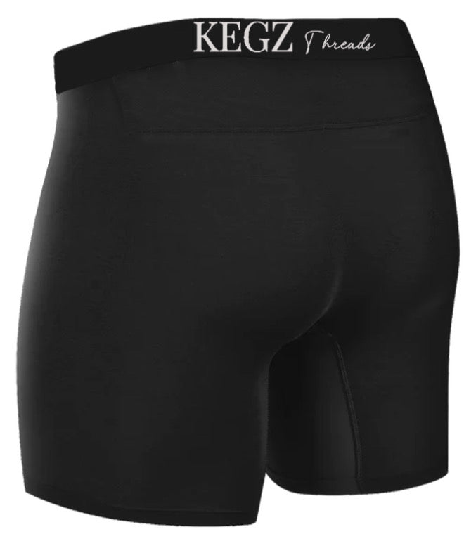 BAMBOO Boxer Briefs With UltraSlip Chafe Free Panels (With Built In Ball Pouch)