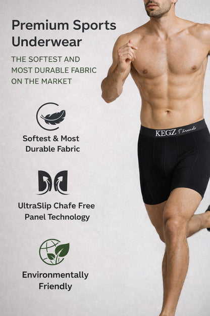 MODAL Boxer Brief With UltraSlip Chafe Free Panels